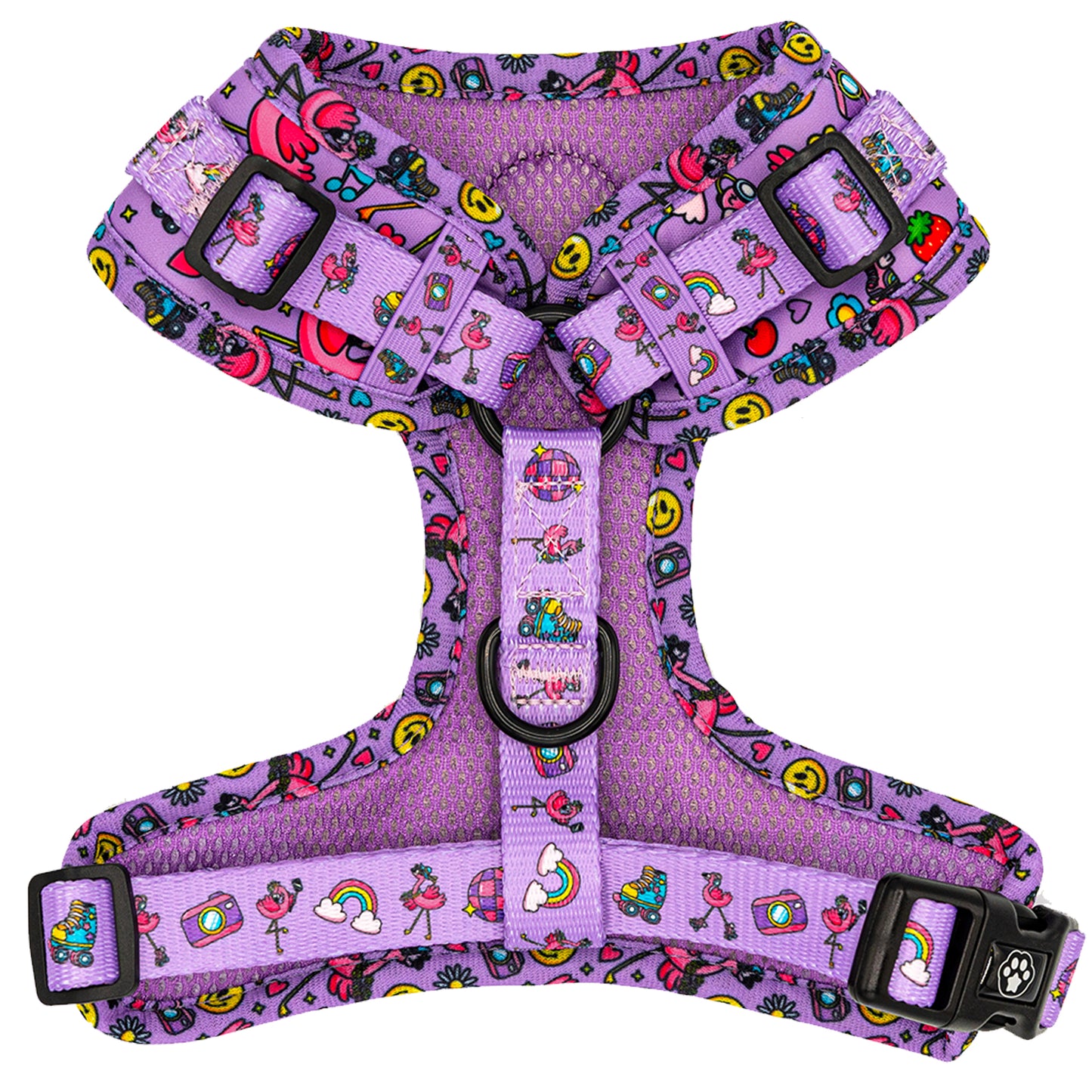 DOG ADJUSTABLE HARNESS - I'M FLAMAZING!