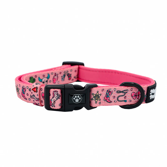 DOG ADJUSTABLE COLLAR - COWGIRL