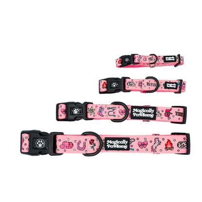 DOG ADJUSTABLE COLLAR - COWGIRL