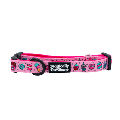 DOG ADJUSTABLE COLLAR - I WANT CANDY
