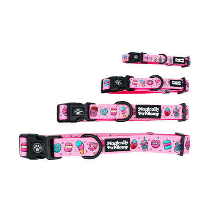 DOG ADJUSTABLE COLLAR - I WANT CANDY