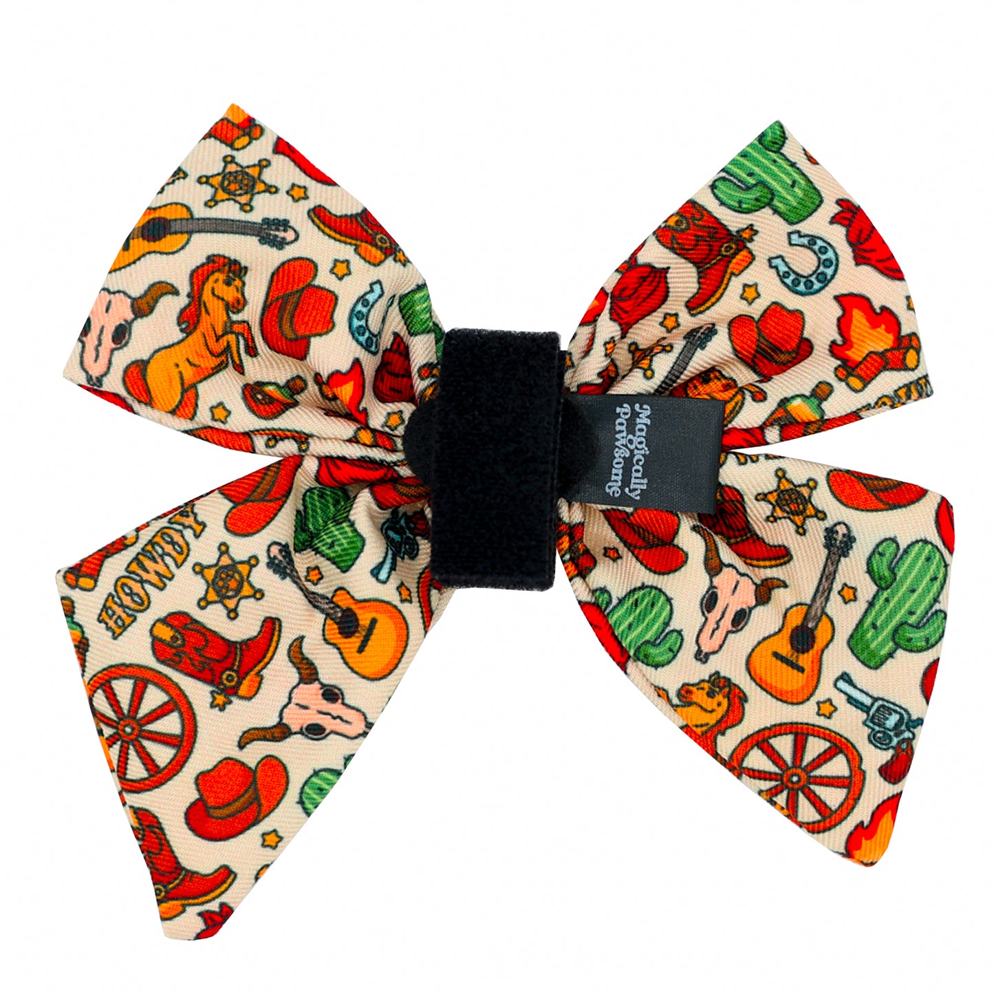 DOG SAILOR BOW - COWBOY