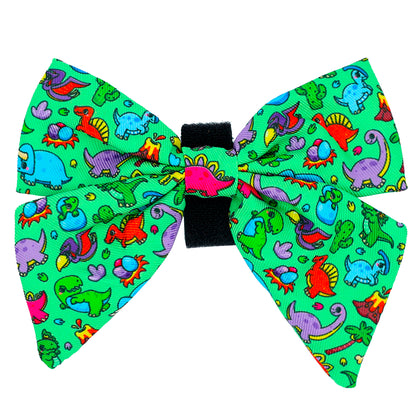 DOG SAILOR BOW - JURASSIC PUP