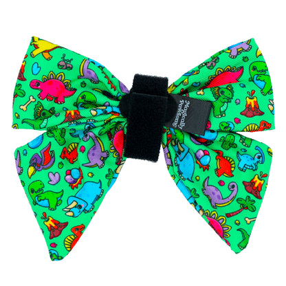 DOG SAILOR BOW - JURASSIC PUP