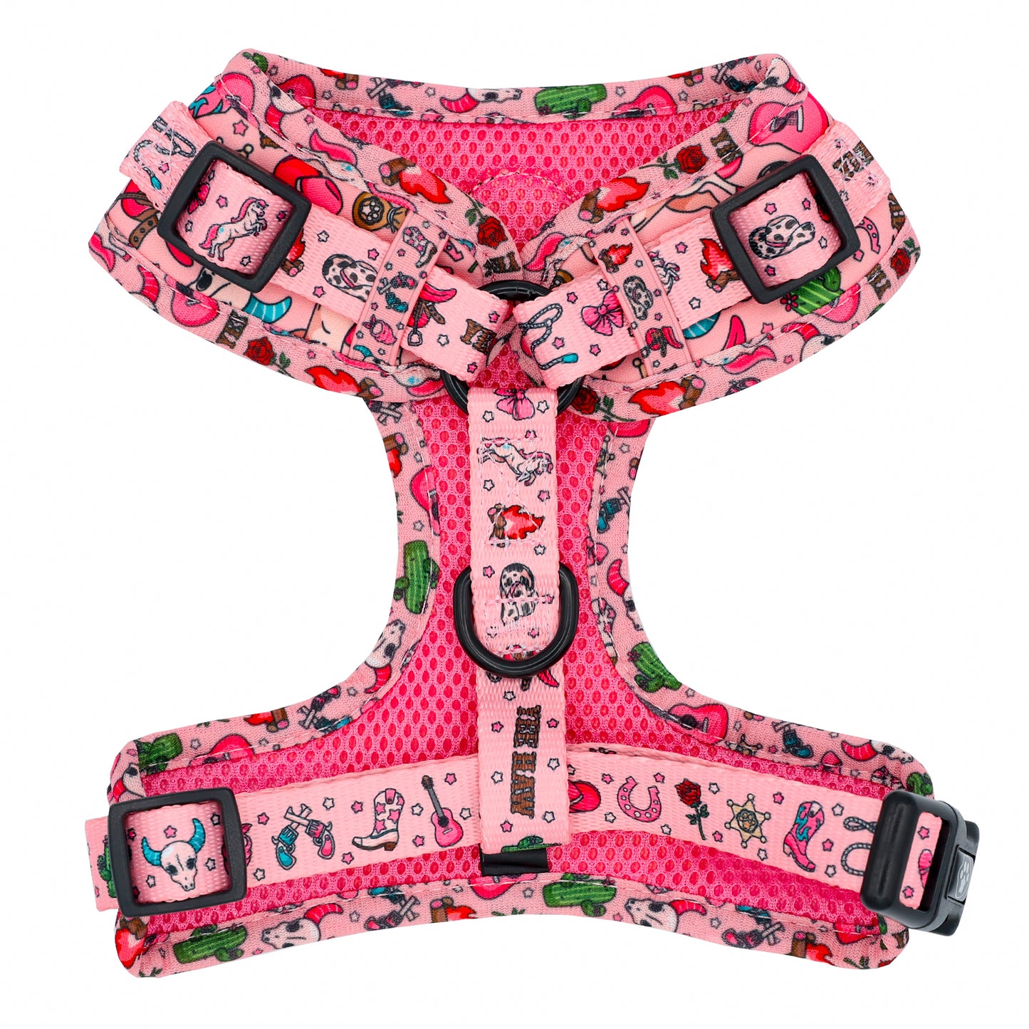 DOG ADJUSTABLE HARNESS - COWGIRL